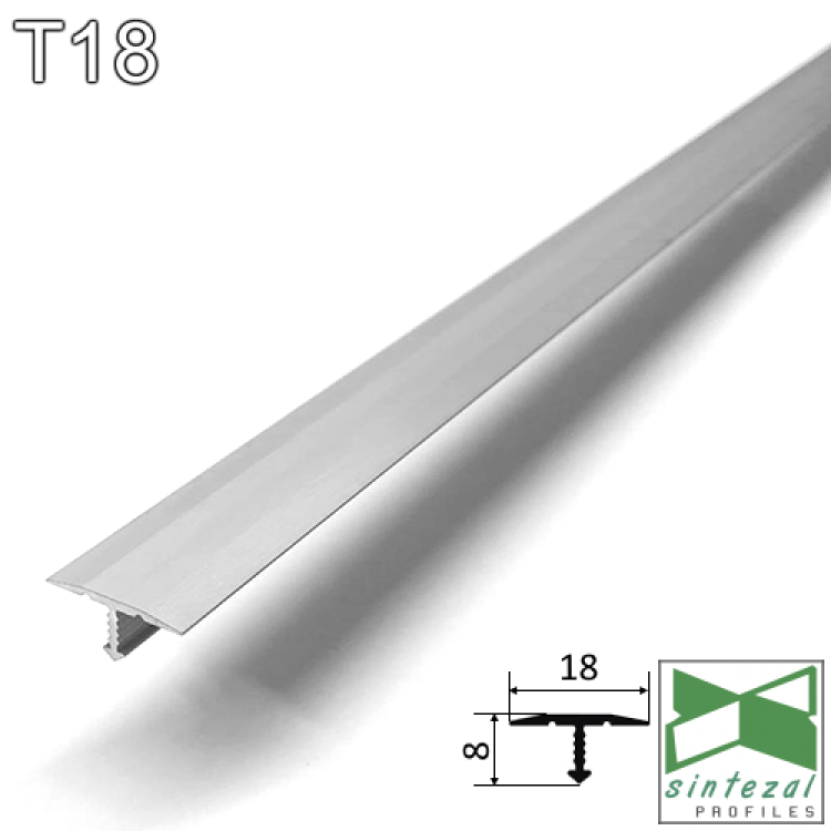 Тавр для з`єднання покриттів Sintezal T18, 18x9x2700мм.