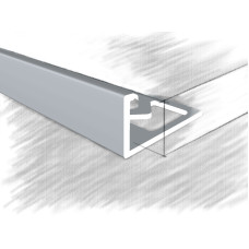 Г-подібний торцювальний для LVT-покриття 4.2 мм, Cezar, L-2.5м. Анодований